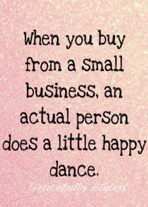 small biz happy dance